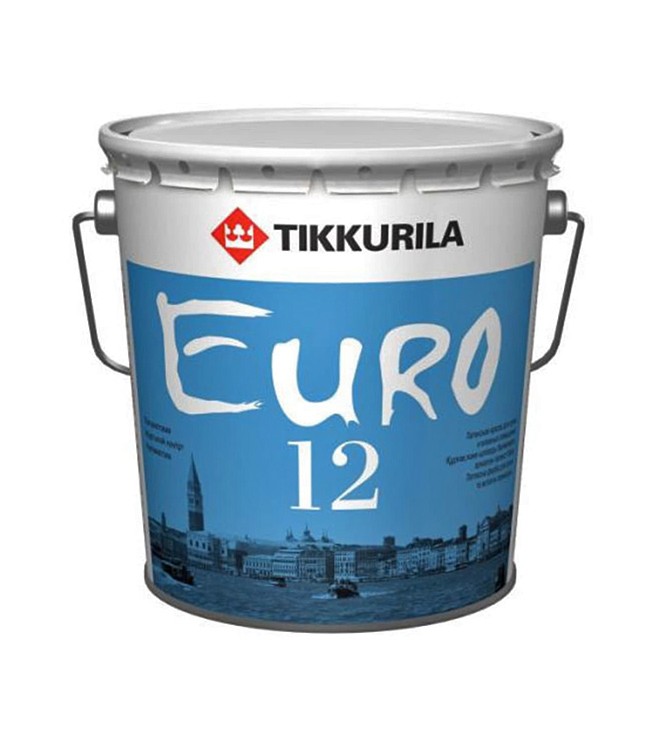 Краска EURO-12 A 2,7л Тиккурила