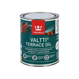 Масло для террас VALTTI TERRACE OIL EC 0,9л (6) Тиккурила