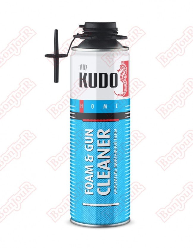 Очиститель пены KUDO HOME FOAM&GUN CLEANER 650мл (12) КУДО