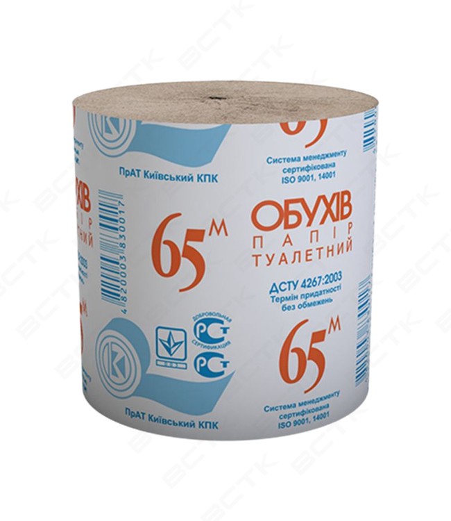 Бумага туалетная 65м Обухов  (48) Киев