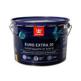 Краска EURO-20 С EXTRA 9,0л Тиккурила