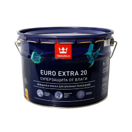 Краска EURO-20 A EXTRA 9,0л Тиккурила