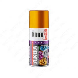 Краска-спрей водная смываемая фиолетовый металлик 210мл KUDO для хобби (12) Эльф Филлинг